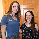 Erin Baumgras (l) and Meghanne Wright (r)