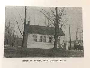 Birchon School House in 1965